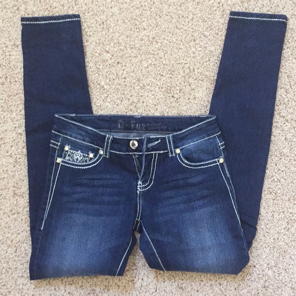 D-Fuz Premium embellished skinny Jeans Size 5/6